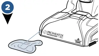 Bissell 2007 Series Revolution Pet Deluxe Quick - Cleaning with CleanShot2