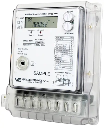 Three Phase Four Wire Energy Meter User Manual Three Phase Four Wire Energy Meter User Manual