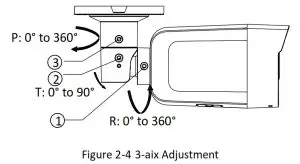 HIKVISION DS-2CD2087G2-LU Pro Series IP Camera Built in Microphone - Mounting 3