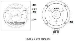 HIKVISION DS-2CD2087G2-LU Pro Series IP Camera Built in Microphone - Mounting 4