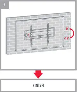 ONE FOR ALL WM5620 Dynamic Tilting TV Wall Mount fig6