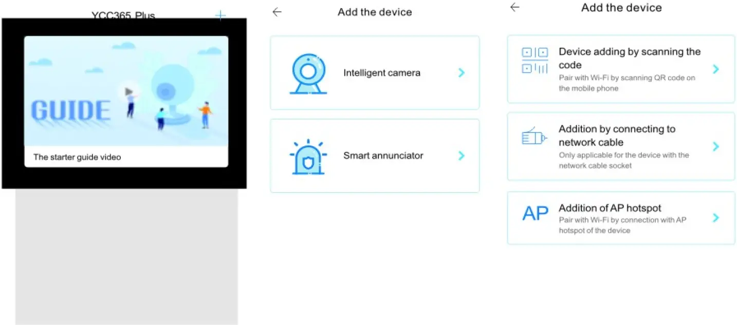 Connecting by AP Hotspot