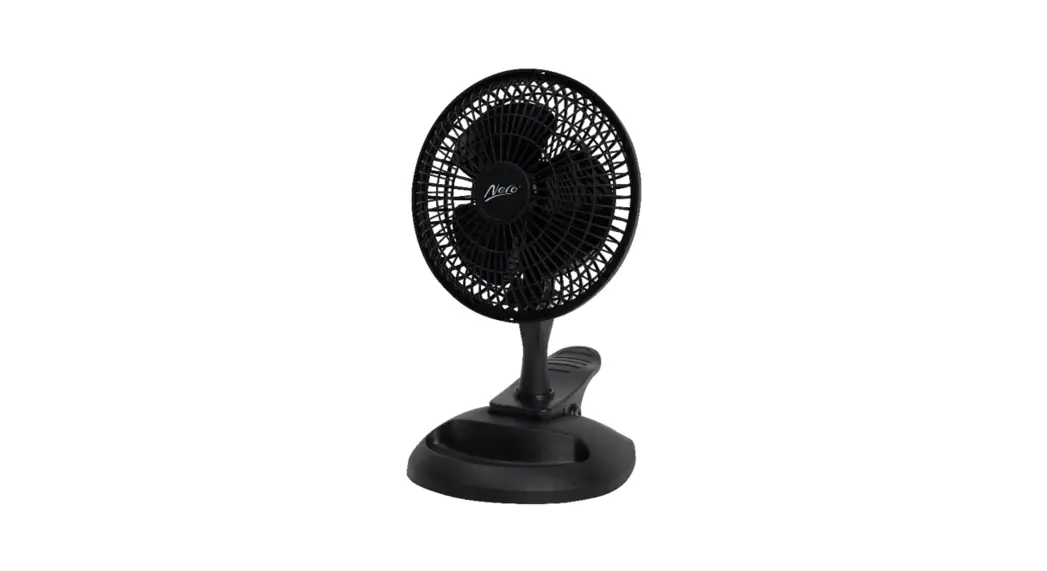 Nero 74901601 Clip-on Desk Plus Storage Desk Fan Black Instruction Manual
