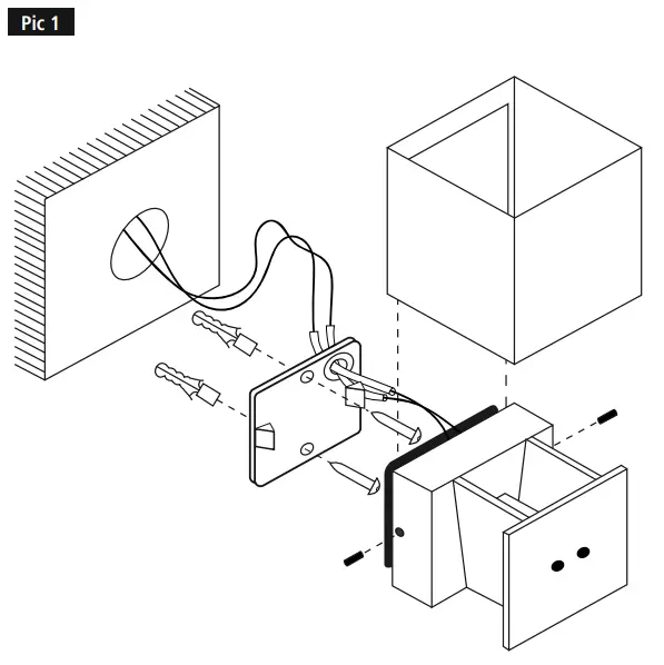 hama 176563 WiFi Wall Light - PIC1