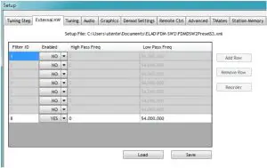 Optional Preselector Filters