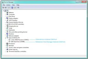 USB COM Ports