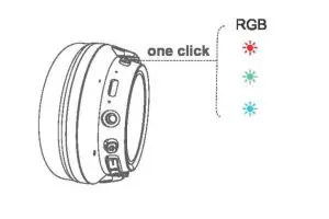 Fdi Shenzhen Representative Office J803L2 BT Headphone - RGB LIGHT