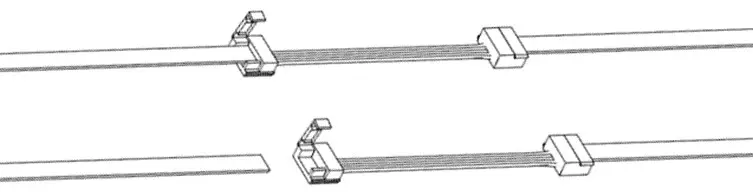 mirabella genio I003260 Smart Wi Fi LED Stripligh- 3pc connector