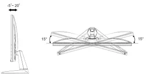 ASUS VG289Q1A Series LCD Monitor - Adjusting