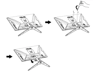 ASUS VG289Q1A Series LCD Monitor - Detach