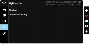 ASUS VG289Q1A Series LCD Monitor - MyFavorite