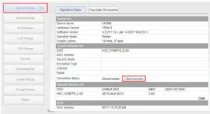 WAN port wireless connect network