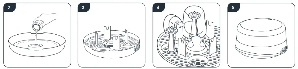 tommee tippee 052261010 Microwave Steam Sterilizer 2