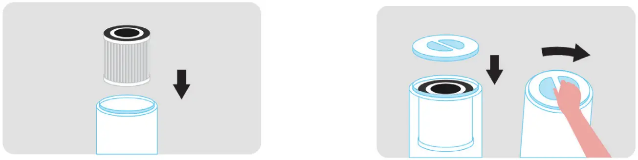 tcl breeva a1 air purifier - Filter