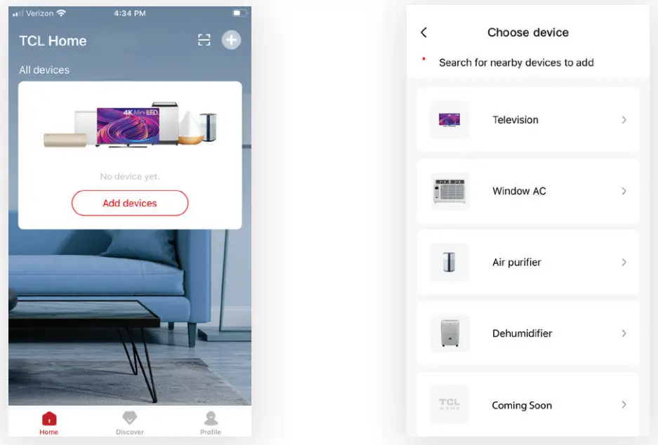tcl breeva a1 air purifier - app2