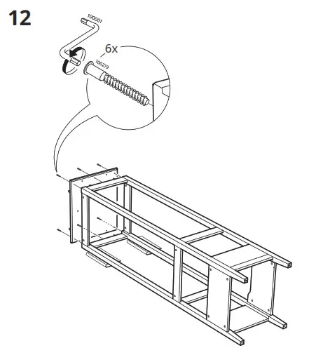IKEA 204.588.42 IDANAS Open Wardrobe- 12