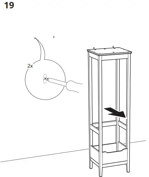 IKEA 204.588.42 IDANAS Open Wardrobe- 19