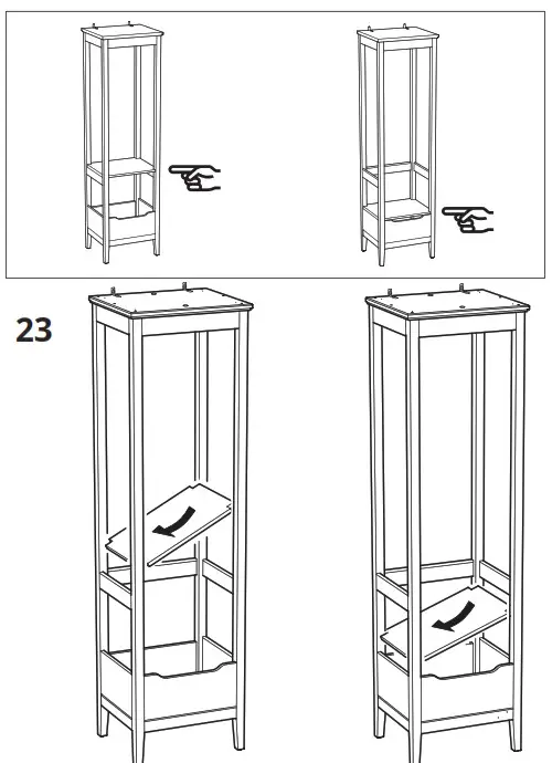 IKEA 204.588.42 IDANAS Open Wardrobe- 23