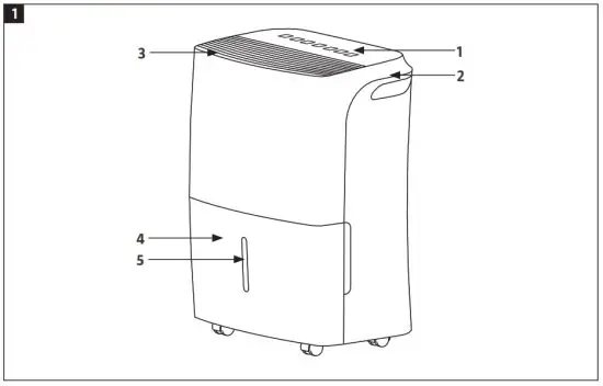 anslut 014957 Air Dehumidifier - Air Dehumidifier