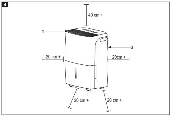 anslut 014957 Air Dehumidifier - Air Dehumidifiera