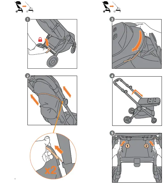 ergobaby metro+ Car Seat Adapter fig 1