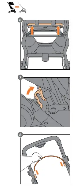 ergobaby metro+ Car Seat Adapter fig 2