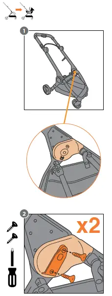 ergobaby metro+ Car Seat Adapter fig 3