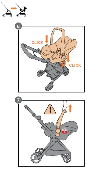 ergobaby metro+ Car Seat Adapter fig 5