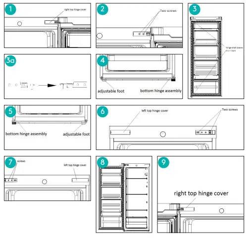 Esatto EUL237W 230L Upright Fridge-fig4