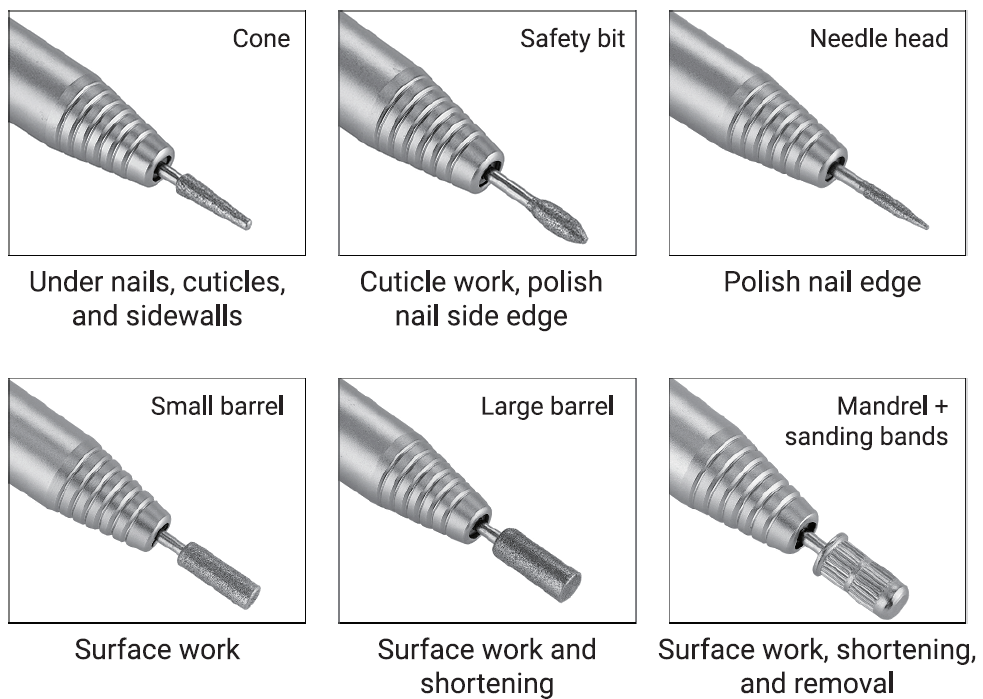 AIRSEE DR-2036 Rechargeable Nail Drill fig1