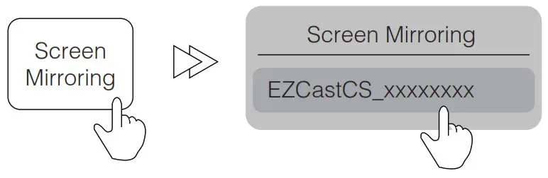 EZCASTMINI Wireless Display Receiver - Airplay
