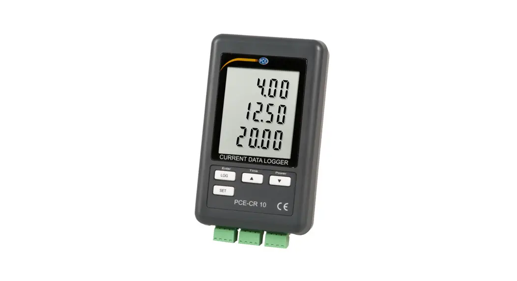 Pce-cr 10 Current Data Logger User Manual