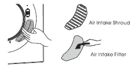cadeninc MRS-JMES-64AAK 3.50 cu. ft. Electric Dryer 11
