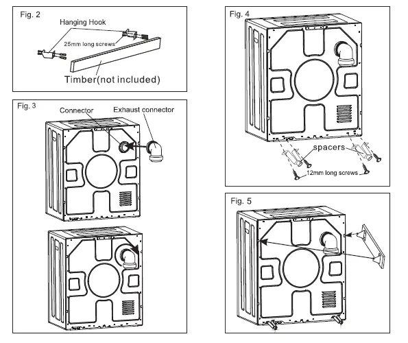 cadeninc MRS-JMES-64AAK 3.50 cu. ft. Electric Dryer 9