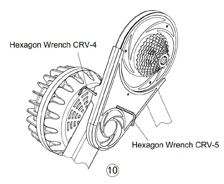 UniSky Bike Direct Fluid Bicycle Trainers Stand fig 9