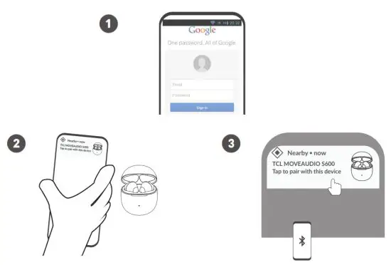 TCL TW30 Move Audio -Pairing