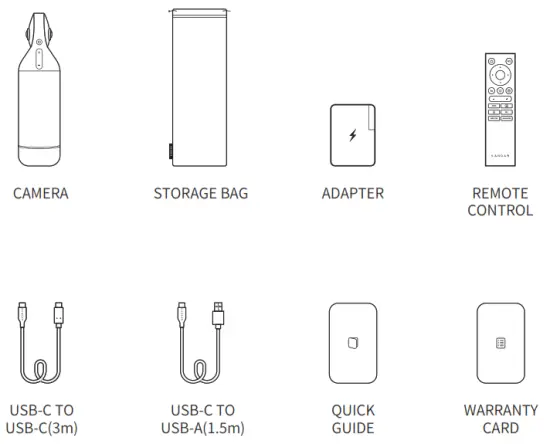 KDMT Kandao Meeting Pro 360 Conferencing Camera