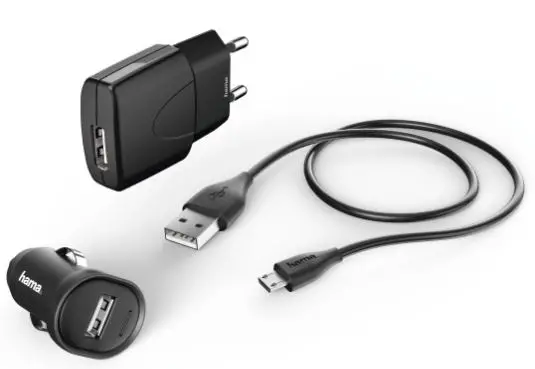 hama 201614 Car Charger Kit