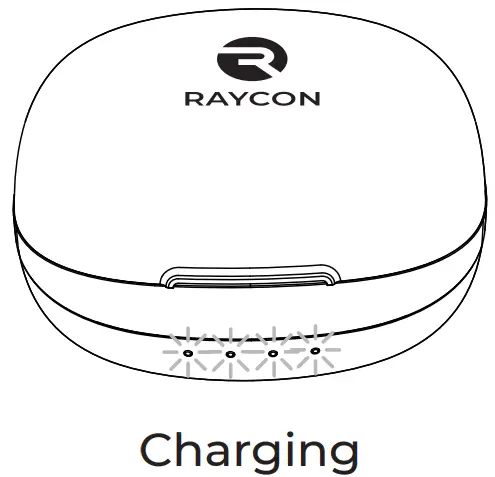 RAYCON RBE745 The Fitness Earbuds - Charging2