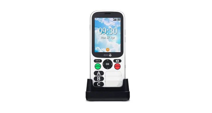 Doro Mobile Dual Sim White User Guide