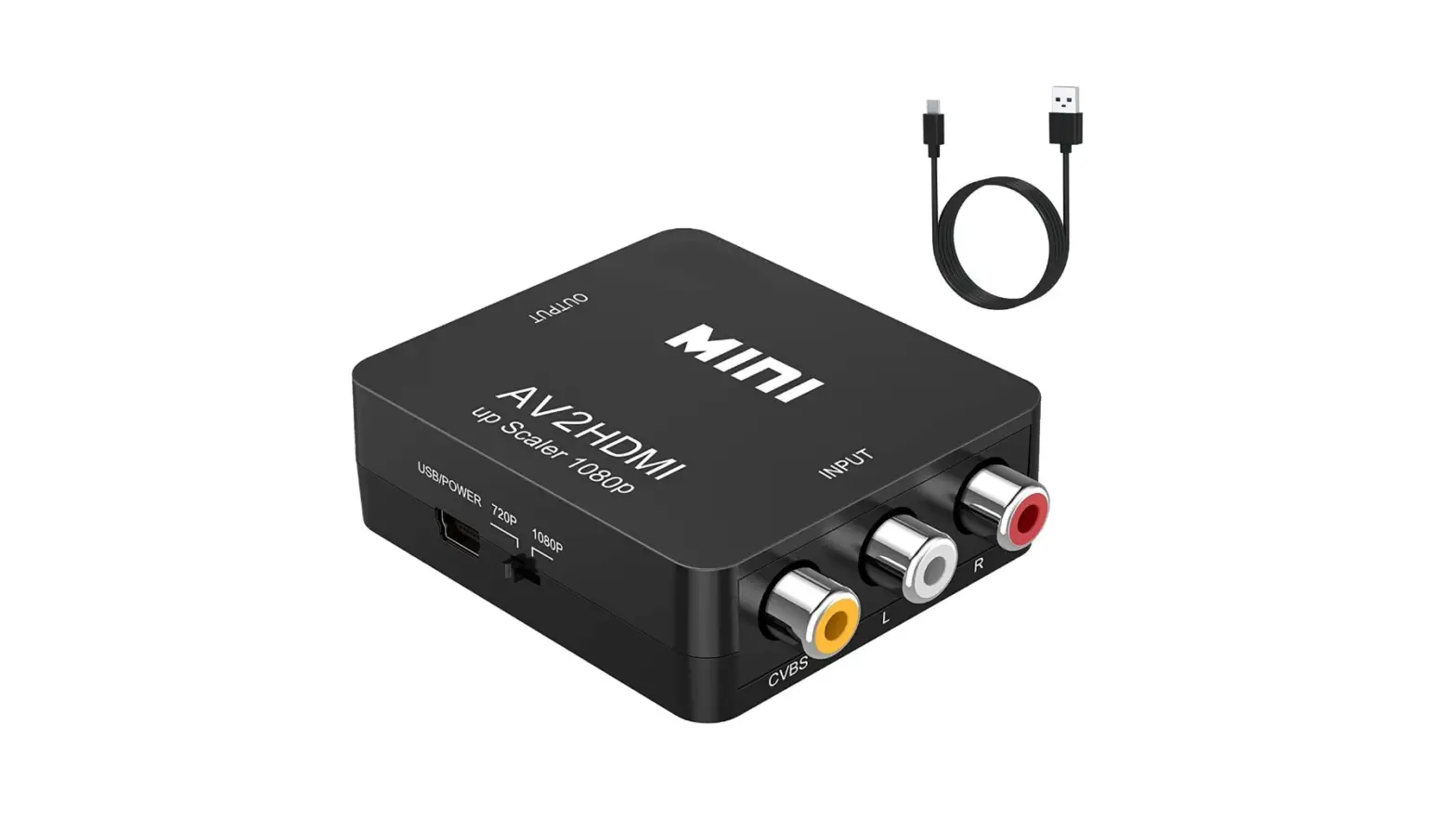 Rca To Hdmi,av To Hdmi Converter,ablewe 1080p Mini Rca Composite Cvbs Video Audio Converter Adapter-complete Features/insrtruction Guide Rca To Hdmi,av To Hdmi Converter,ablewe 1080p Mini Rca Composite Cvbs Video Audio Converter Adapter-complete Features/insrtruction Guide