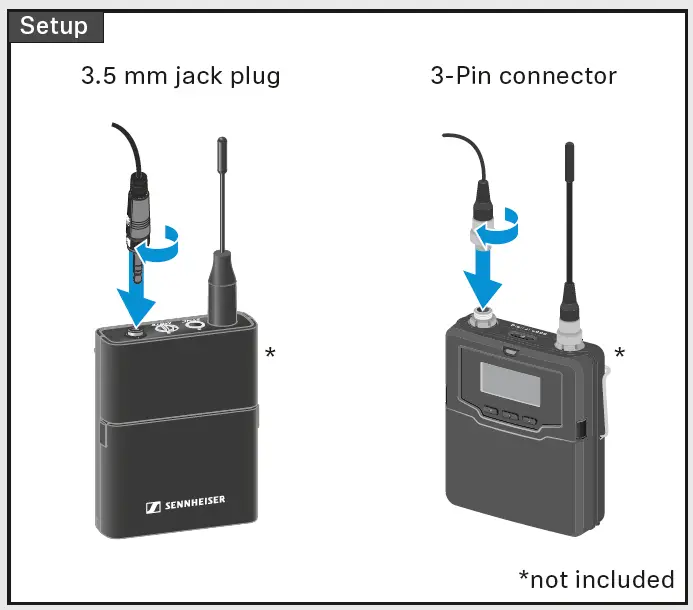 SENNHEISER HS 2 Headset Microphone 4
