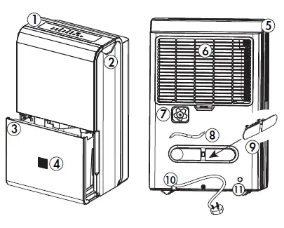 Danby -DDR050BJPWDB-ME -50 -Pint -Dehumidifier -with- Pump -1