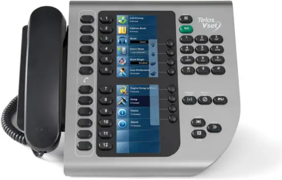 Telos VSet Broadcast Phoneset