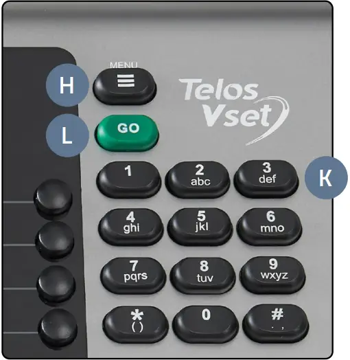 Telos VSet Broadcast Phoneset CONNECT TO THE GATEWAY DEVICE A