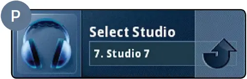 Telos VSet Broadcast Phoneset SELECT STUDIO AND SHOW B