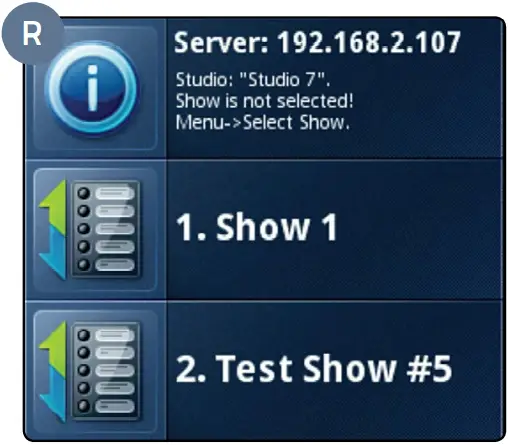Telos VSet Broadcast Phoneset SELECT STUDIO AND SHOW D