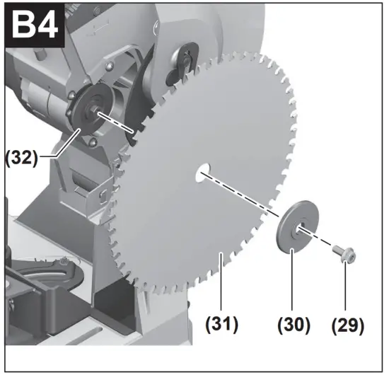 Changing-the-saw-blade
