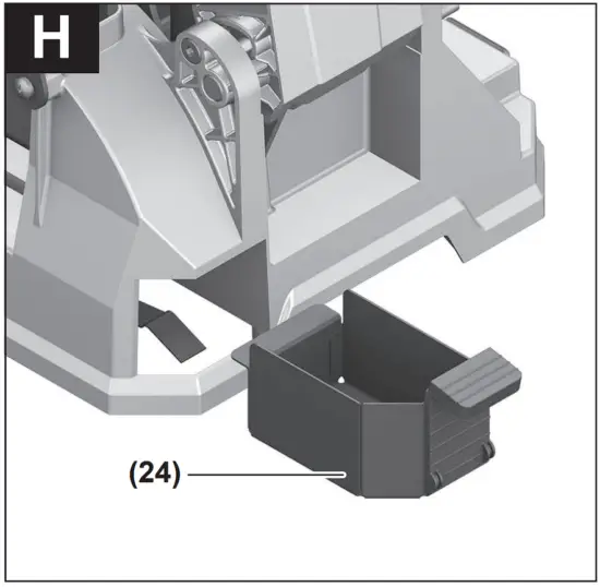 Dust/chip-extraction