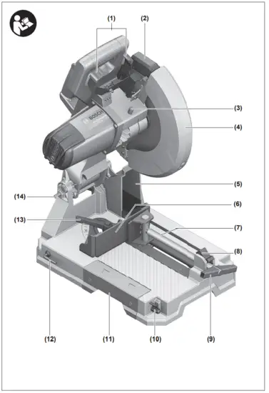 BOSCH-GCD-12-JL-Professional-Metal-Cut-Off-Saw-Overview